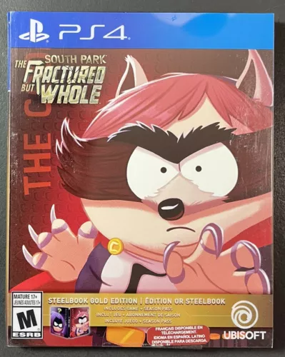 South Park The Fractured but Whole [ GOLD Edition STEELBOOK ] (PS4) NEW