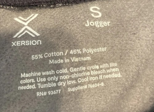 Woman XERSION Jogger Camo Print NEW Small Warm - Picture 9 of 9
