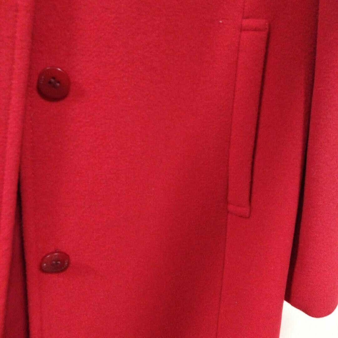 美品」BURBERRY BLUE LABEL 赤ウールジャケット 38 Burberry