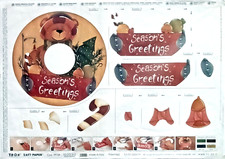 CARTA  DA DECOUPAGE FORMATO  CM. 70 X50  IMMAGINI DI NATALE COD.312