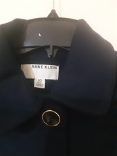 Ann Kleinn Wool Jacket Navy Size 10