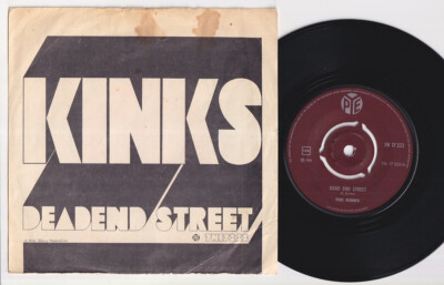 The KINKS * Dead End Street * 1966 NORWAY 45 * MOD BEAT * Listen!