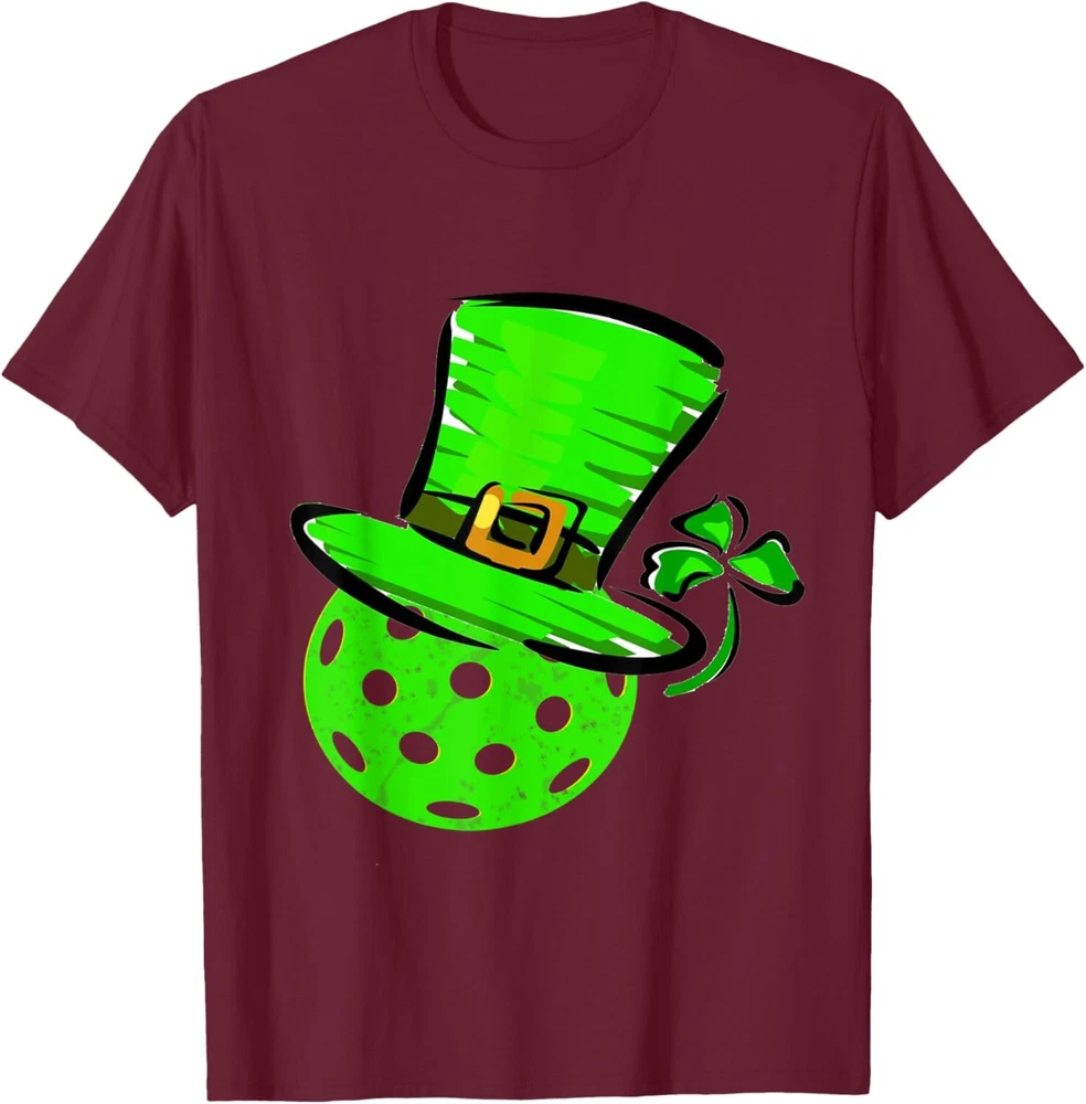Pickleball St Patricks Day Lucky Irish Pickleball Player T-Shirt Hoodie