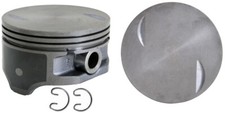Enginetech P30771 Single Flat Top Piston For 01-07 Gmchevrolet 8.1l496 V8