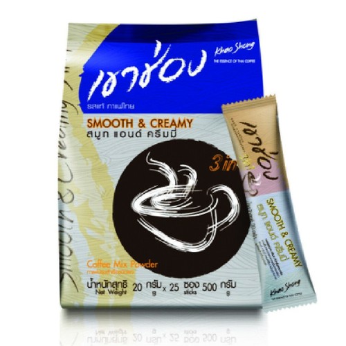 Coffee 3 in 1 Mix Powder Instant Stick Khao Shong Thai Flavor Mocha Cappuccino - Picture 11 of 31