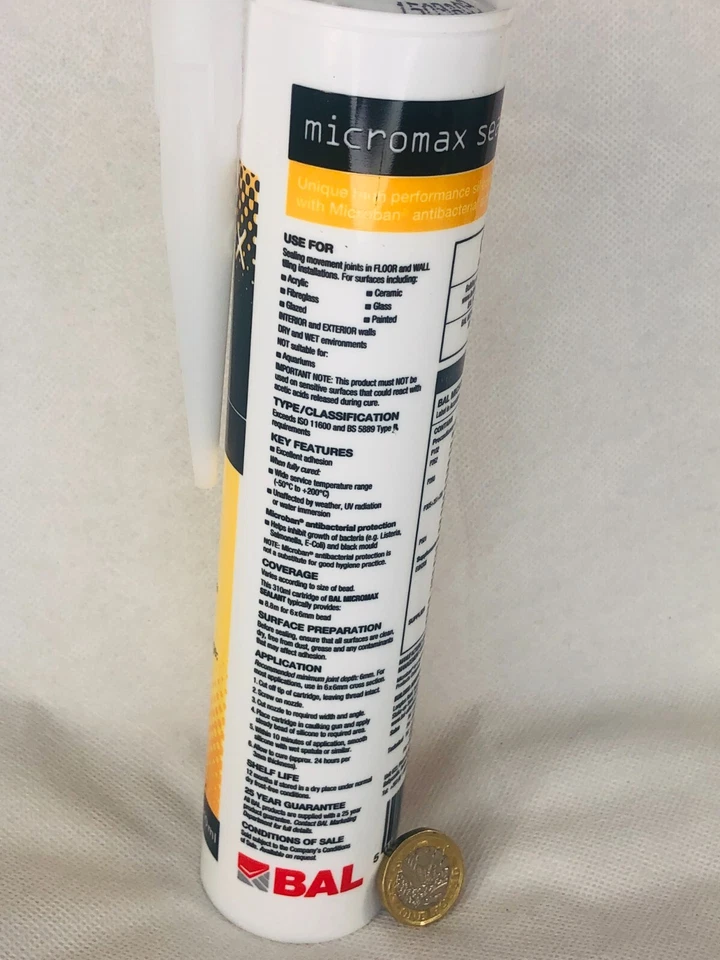 Anti Schimmel Silikon Dichtstoff Anthrazit 310ml Wasserdicht Veraltet Siehe Details - Bild 4 von 4