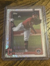 2025 Topps Series 1 - Tanner Bibee #164 Sandglitter