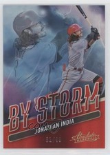 2022 Panini Absolute By Storm Spectrum Red 81/99 Jonathan India #BYS-8 0nr3