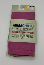 Duluth Women's Armachillo Cooling Hipster Briefs Panties Size M Pink NEW
