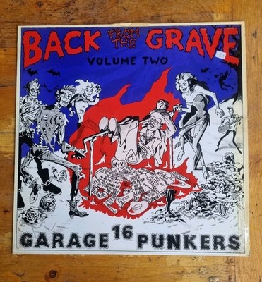 Back From The Grave Volume 2, Vintage Vinyl, Crypt Records 1983 Garage Punk