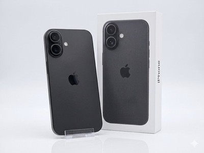 Apple iPhone 16 128 GB schwarz | Sehr Gut | 100% BATTKAP. | Differenzbest.
