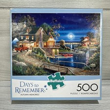 BUFFALO Autumn Memories by Kovach 500PC 21 X 15" Pieces Verified