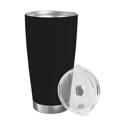 Black 20oz Car Water Bottles Thermoses Cold Water Bottles Coffee Mugs