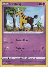 Girafarig Uncommon Crown Zenith 061/159 NM
