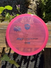 Discmania MD3 Midrange Driver C-Line Pink Custom Brain Stamp Disc Golf Disc 180g