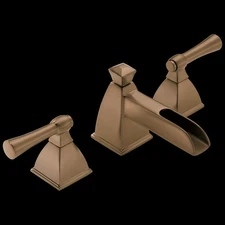 Brizo 65345LF-BZ Two Handle Widespread Lavatory Bathroom Faucet Bronze MSRP $1k