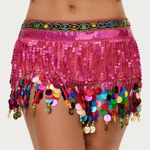 Chain Hip Scarf Belly Dance Accessories Belly Dance Costumes Dance Performance - Picture 11 of 12