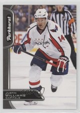 2016-17 Upper Deck Parkhurst Black Justin Williams #314 0d7y
