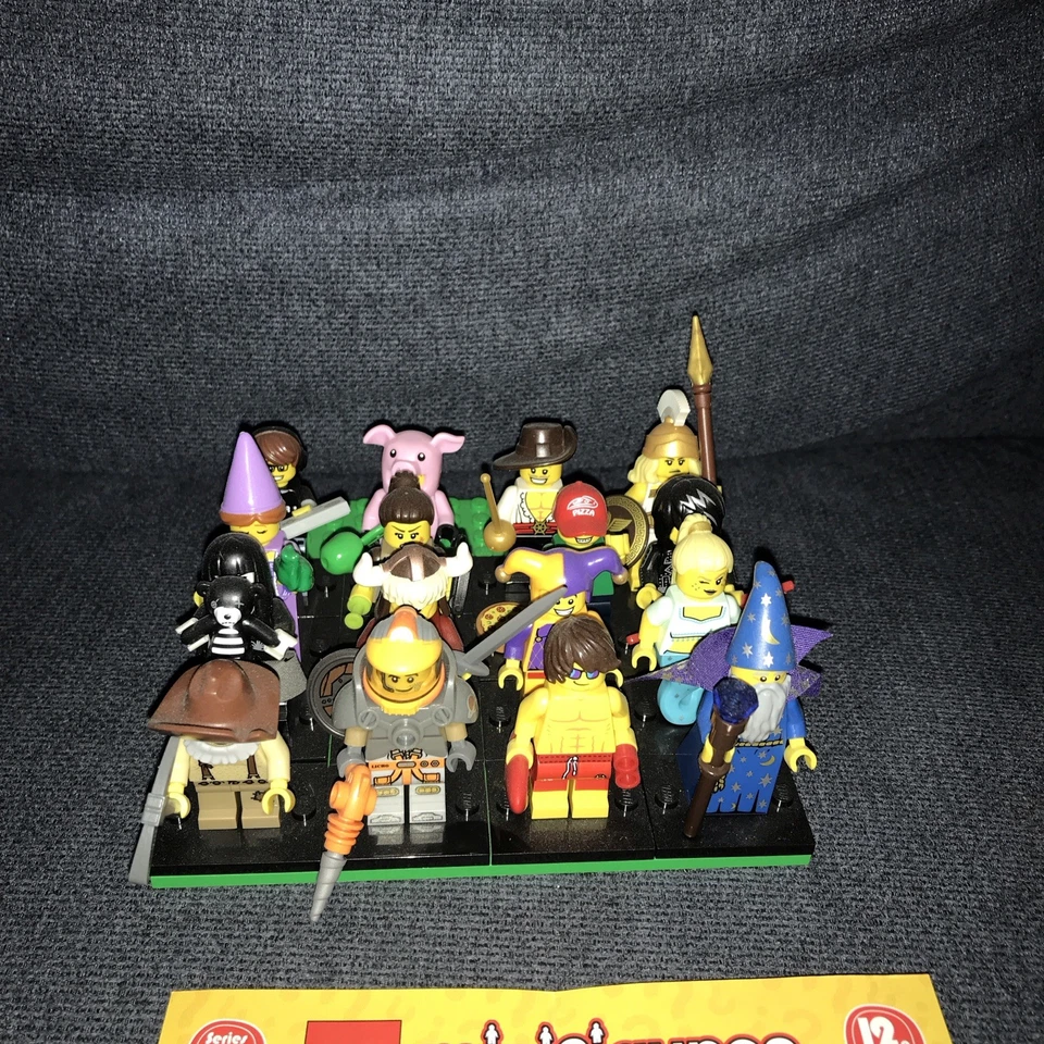 LEGO 71007 Serie 12 Minifiguras ¡Juego completo de 16! ¡100% Completo! Foto 2 de 4
