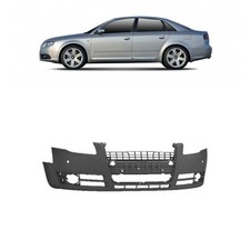 Front Stoßstange vorne grundiert für Audi A4 B7 8E ab 2004-2008 mit Parkhilfe