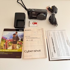 Sony Cyber-Shot DSC-H55 14.1 MP Digital Camera w/ Battery Charger  Cable, No SD