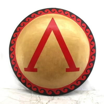 New 36'' Greek Spartan Odyssey Authentic Ancient Wooden Hoplite Shield Decorotive