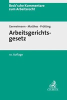 Arbeitsgerichtsgesetz. Arbgg | Kommentar | Claas-Hinrich Germelmann (U. A.)