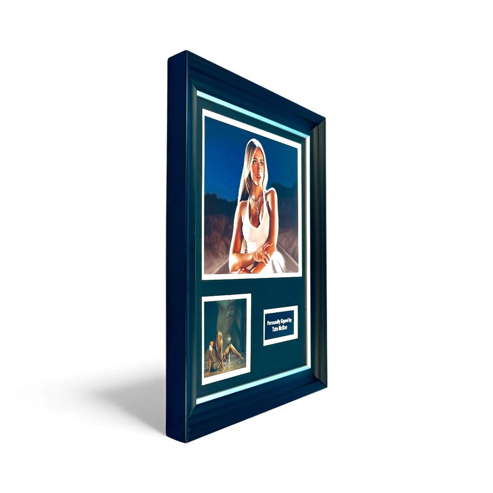 Tate McRae SIGNED Photo Framed & COA So Close To What Poster Autograph Auto - Image 2 of 4