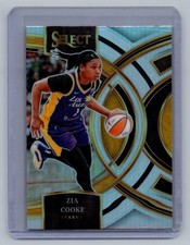 2024 Panini Select WNBA - Premier Level Zia Cooke #187 Silver Prizm