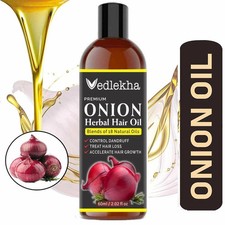 Vedlekha Ayurveda Premium Onion Hair Oil Hair Growth Hair Fall Control 60 ml