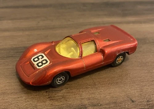Vintage 1970 Matchbox Superfast Series No. 68 Porsche 910 Lesney England