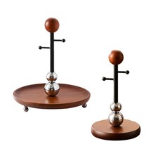 Porte-clés en bois, organisateur d'entrée stable en bois pour coiffeuse,