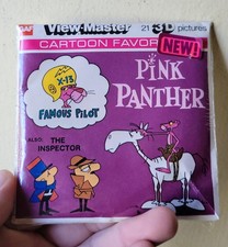 View-Master PINK PANTHER - J12 - 3 Reel Set Booklet NEW SEALED