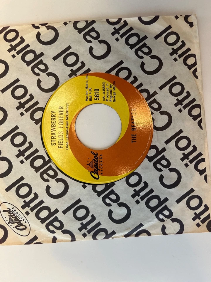 The Beatles RPM 45 Penny Lane - Canada Capitol - Image 2 of 4