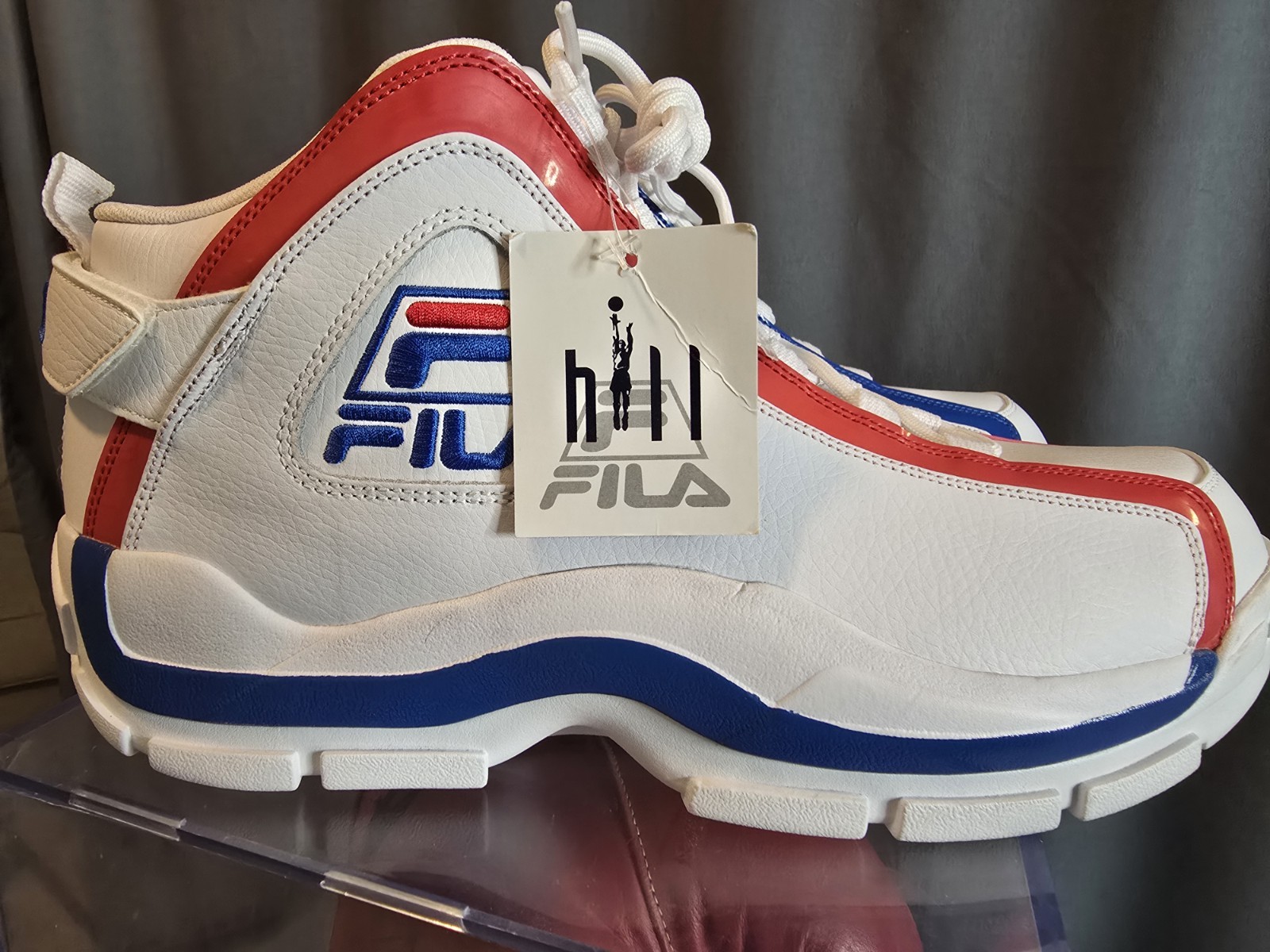 FILA Men's Grant Hill 2 Patriots High Risk Red/Nautical Blue