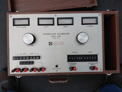 Scientific Columbus 6444 Transducer Calibrator With Power Cord 