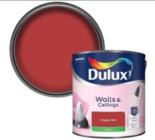 Dulux Pepper Red Silk Emulsion Paint 2.5litre