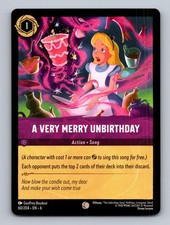 A Very Merry Unbirthday 60/204 C Azurite Sea Lorcana NM