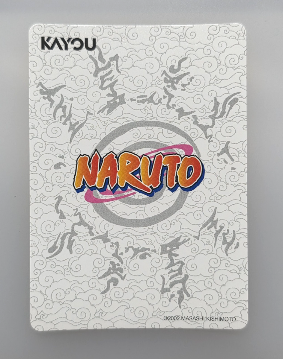 Sasuke Uchiha NRSA01-SSR-022L3 Naruto Kayou Heaven Scroll Series 1