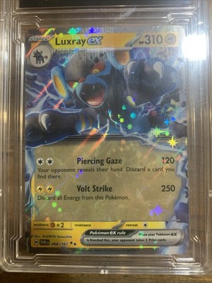 luxray ex pokemon card price 195/167 Twilight Masquerade Full Art Pokemon Secret Rare : Toys & Games Discard a card you find there Luxray ex 068/167 Sv06: Twilight