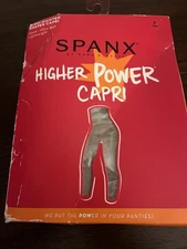 NEW Spanx Power Capri Shaper High Waisted Footless F Nude 912 Ultra Soft
