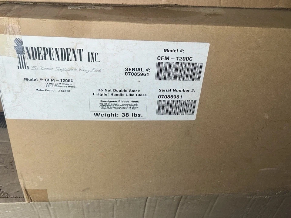 Soplador independiente para campana CFM1200 Foto 3 de 4