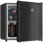 Mini Freezer Countertop 1.1 Cu.Ft Compact Upright Freezer for Home Office Grey