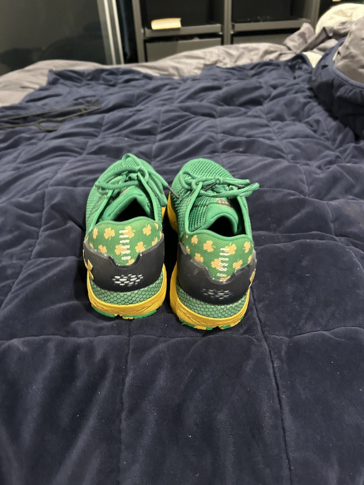 Under Armour UA Team HOVR Sonic 4 Notre Dame Shoes 3024293-300 Men's Sz 11 New thumbnail 7