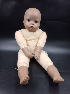 Replikation Sugar Britches -Boots Tyner- Porzellanpuppe Stoffkörper, Ca.50cm