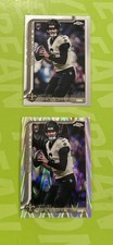 2025 Topps Chrome Tyler Shough #398 Rookie Card Lot (2)- RayWave + Base MINT!