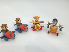 Vintage McDonalds Toy 1989 Disney Talespin Metal Airplanes Lot of 4