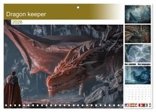 Dragon keeper (Monthly Wall Calendar 2026 11.7 x 16.5 (open)), CALVENDO 14 Month