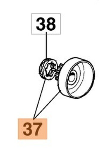 KupplungsgehäUse KettensäGe Modelle 938 941 942 946 951 094500298 Oleomac-image