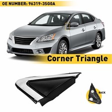 Fit 2014-2019 2013 Sentra Nissan Front Lh Fender Trim Mirror Finisher 963193sg0a